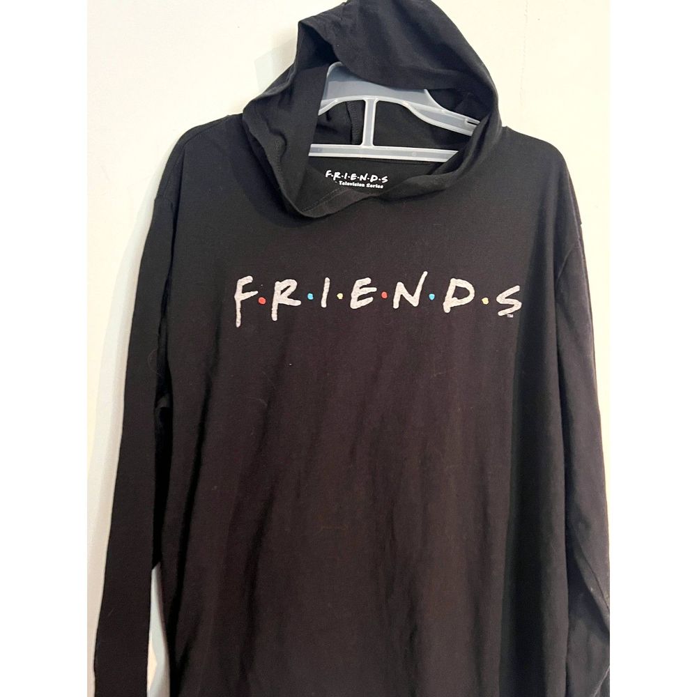 Friends‎ Hoodie Womens XL Black Television Series